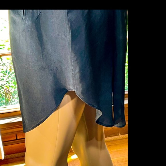 ⭐️HP⭐️ALEXANDER WANG▪️Asymmetric T-Back Draped Dress - Picture 6 of 7